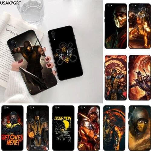 Scorpion Mortal Kombat Phone Case For Vivo Y91c Y17 Y51 Y67 Y55 Y7s Y81S Y19 V17 vivos5