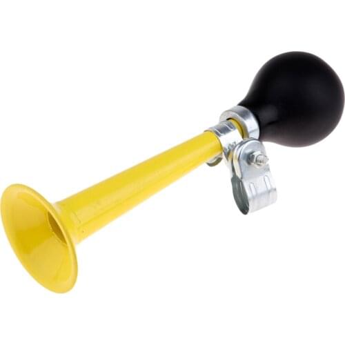 Bike Handlebar Air Horn Trumpet Ring Bell Loudspeaker Metal Air Horn