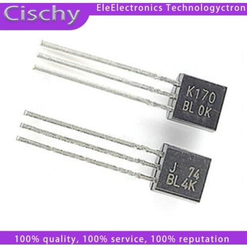 10pcs 2SJ74BL 2SJ74-BL 2SJ74B 2SJ74 J74 2SK170 2SK170BL 2SK170-BL K170 2SJ74GR 2SK170GR 2SK246GR K246 2SJ103 J103 TO-92 In Stock
