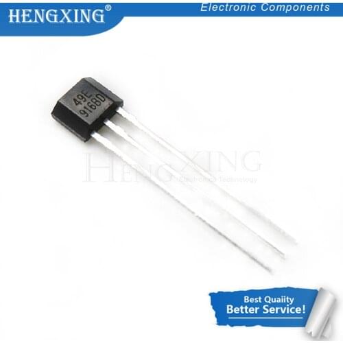 10pcs/lot SS49E 49E Hall element OH49E S49E Hall sensor Hall Effect Sensor In Stock
