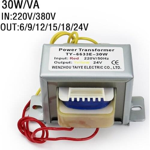 30W matched power transformer isolation ferrite core AC power supply audio transformeSpot Welding Controller Board electronic