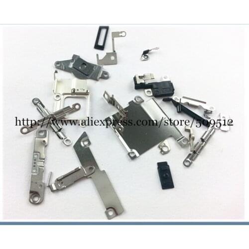 50set 23 In 1 Inner Small Parts Replacement Fastening Brackets Parts For iPhone 5s Small Parts flex
