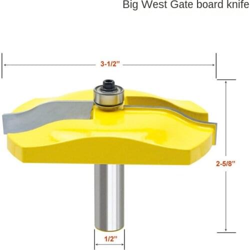 Large Western Door Plank Knife Carpentry Milling Cutter Household West Door Knife Carpentry Cabinet Door Milling Cutter Carving