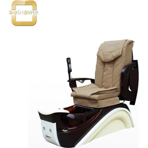 DS salon furniture luxury spa pedicure chair with glass bowl