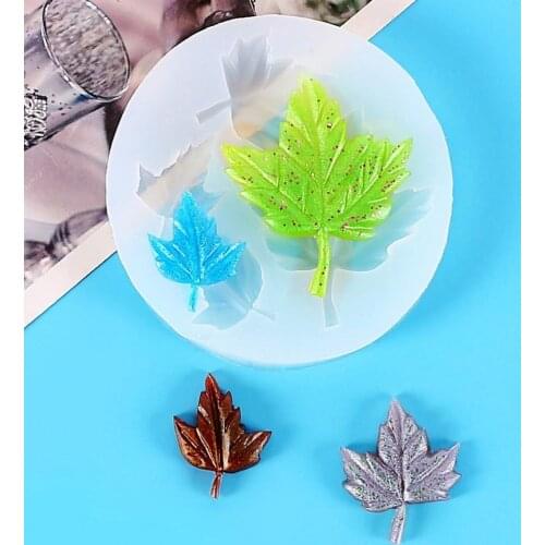 Cake Mold Eco-friendly Silicone Maple Leaf Cake Tray Mold Cake Tools Bakeware Garden Accessory