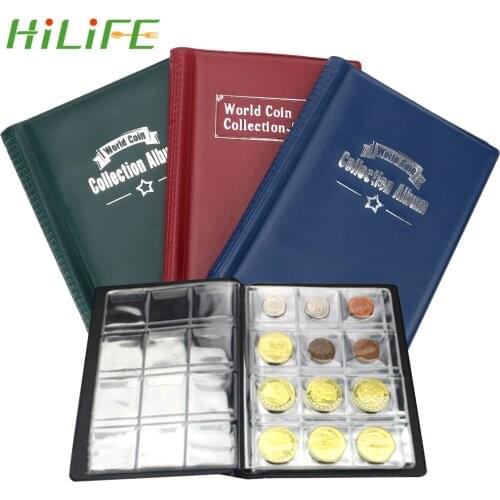 HILIFE Minimalist Style Multi-kinetic Coin Collection Artificial PU leather PVC Film 120 Gram Coins For Collector