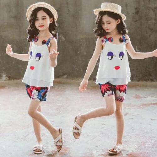 Girls Casual Summer Sets 2021 New Children Fashion Two Piece Suit 12 Childrens Clothing 11 Child Sets 10 Girl Clothes 9 8 Years
