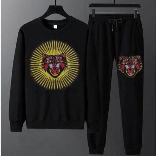 Tracksuit drop shipping hoodies+Pants wholesale Sport Suits Casual Tracksuit winter