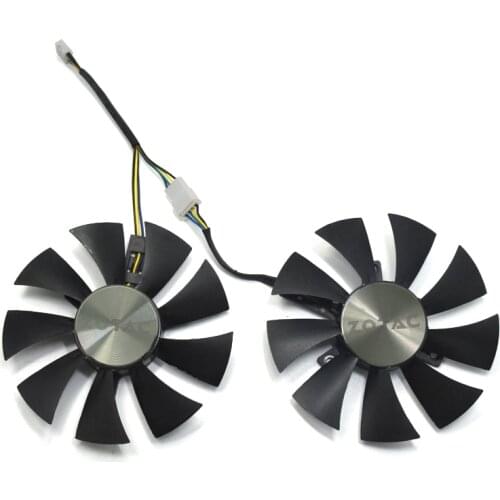 85mm GA91S2H GFY09010E12SPA 4Pin VGA Cooler Fan Replace For ZOTAC AMP 1060 6 GB GTX 1070 Mini Graphics Card Cooling Fan