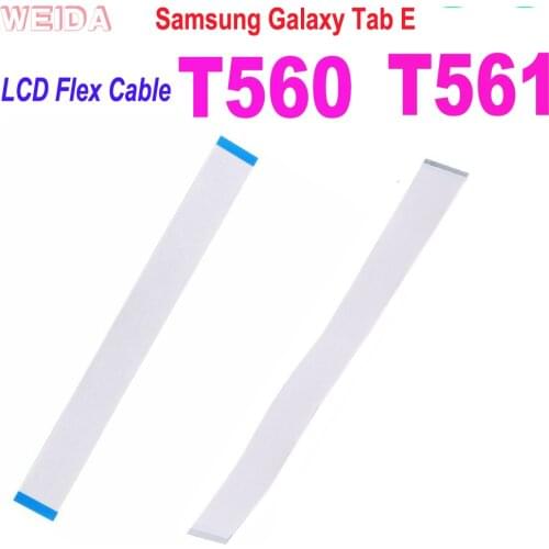 1 PCS T560 LCD Flex Cable Connectors Motherboard Cable Replacement For Samsung Galaxy Tab E T560 SM-T560 T561 LCD Screen Cable