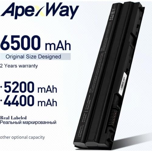 10.8V T54FJ Battery For Dell Latitude E6430 E6420 E5430 E6530 Inspiron 7720 7520 5420 5720 312-1163312-1311 T54F3 T54FJ 6500mAh