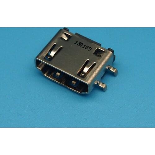 10PCS HDMI Female Socket sink plate 19Pin plug-in board DIP Forward HDMI Jack Interface