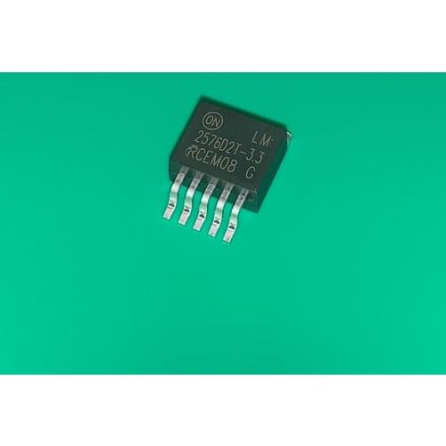 10pcs/lot LM2576D2T-3.3V TO-263 LM 2576D2T-3.3 LM2576D2T-3.3G LM2576-3.3 TO263 IC REG MULT CONFG INV 3.3V D2PAK LM2576D2T-3.3R4G