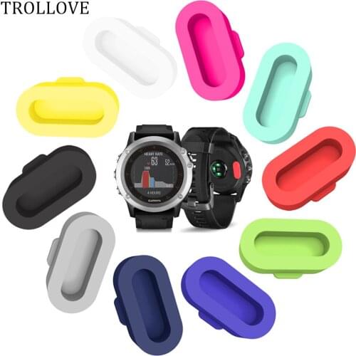 10PCS Wristband Port Protector Resistant And Anti-dust Plugs For Garmin Fenix 5 5X 5S plus forerunner 945 935 vivoactive 3 music