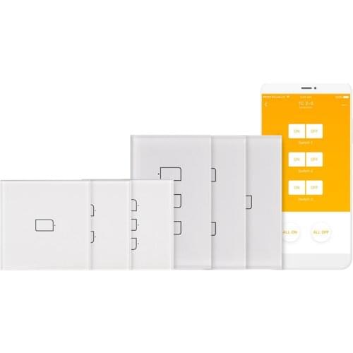 BroadLink BestCon TC2S Wireless Smart Wall Light Touch Panel Switch works with Alexa and Google Home, IFTTT