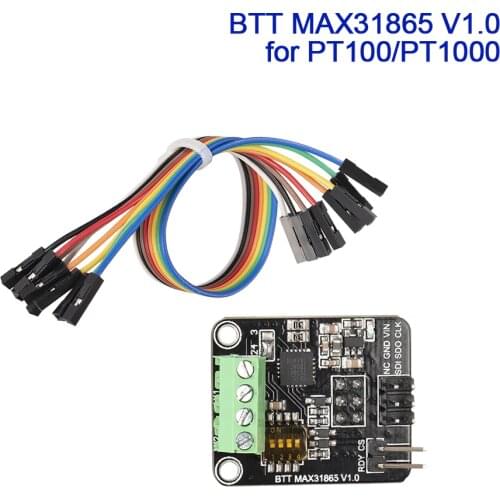 BIGTREETECH BTT MAX31865 V1.0 Temperature Detector Module Thermocouple Sensor PT100 To PT1000 For SKR V1.4 MINI E3 Turbo SKR PRO