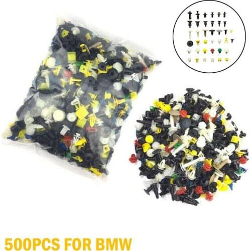 Auto Car Clips Rivet Fastener Panel Fitting For BMW E53 E60 E61 E39 Universal