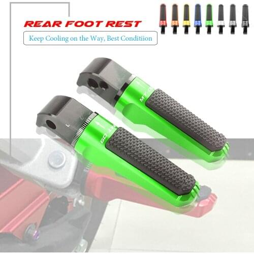 For YAMAHA MT09 FZ09 TRACER FJ09 MT-09 Motorcycle Accesstories CNC Aluminum Rear Foot Pegs Footrest Passenger Footpegs
