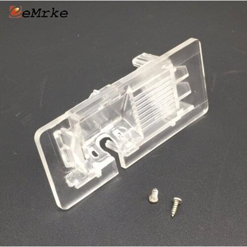 EEMRKE for Seat Alhambra (710) / Ateca (KH7) / Ibiza ST SC 6J Car Rear View Camera Bracket License Plate Lights Housing Mount