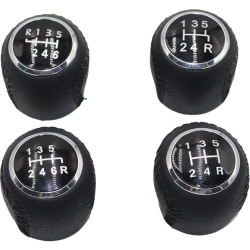 Leather Car Shift Gear Knob Lever Gaitor Boot Cover For Fiat Grande PUNTO EVO FIAT PUNTO 2012 gear Shift handle knob