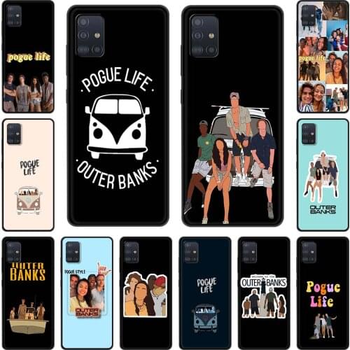 Pogue Life Outer Banks Phone Case for Samsung Galaxy A51 A71 A21S A12 A11 A31 A52 A41 A32 5G A72 A02S TPU Silicone Back Cover