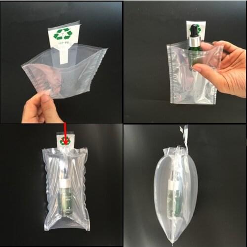 Shockproof Pouches Mailer Buffer Hollow inflatable Plastic Packaging Bubble Wrap Air Bag Protect Inflatable Air Cushion Package