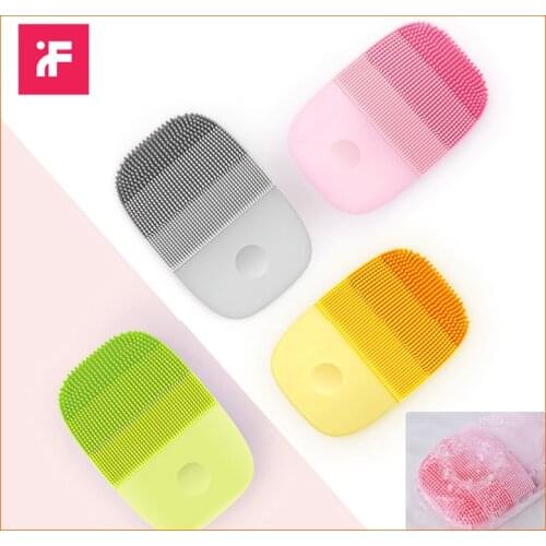 Inface Facial Cleaning Brush Mijia Deep Cleansing Face Waterproof Silicone Electric Sonic Cleanser