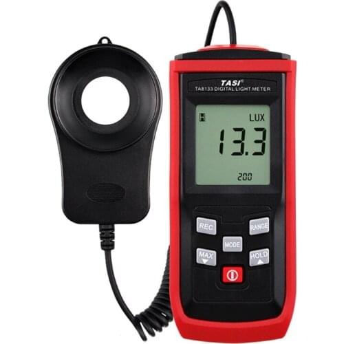 TA8133 Digital Luxmeter illuminance Light Meter 200000Lux Lux/FC illuminometer 964E
