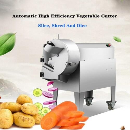 XZ-691A Commercial Shredder Vegetables Melons Onion Slicing Shredding Machine Multifunction Cutter Melons Cut Minced Potato Carr