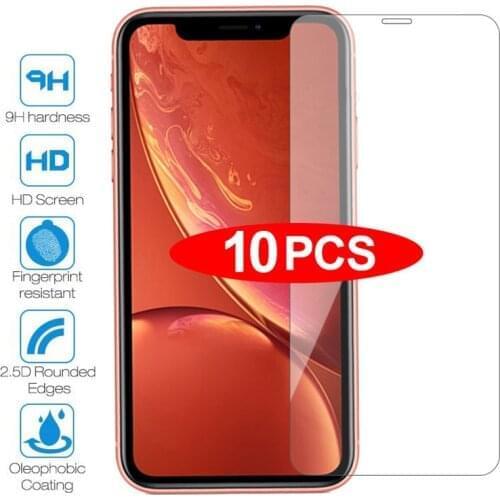 Tempered glass protection for iphone 7 6 6s 8 plus 11 pro XS max XR from iphone 7 x xr glass screen protector on iphone 7 6S 8
