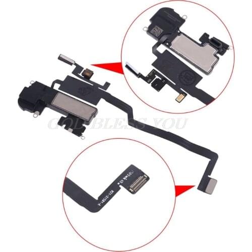 Replacement Parts for iPhone X Earpiece Speaker with Proximity Sensor Flex Cable Drop Shipping