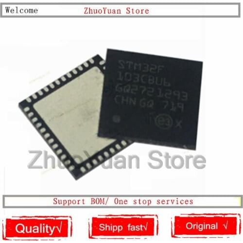 1PCS/lot STM32F103CBU6TR STM32F103CBU6 STM32F103 STM32F103CBU QFN-48 New original IC chip