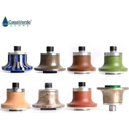 A20 diamond router bit wheels with M10 arbor diamond grinding wheels for granite and marble