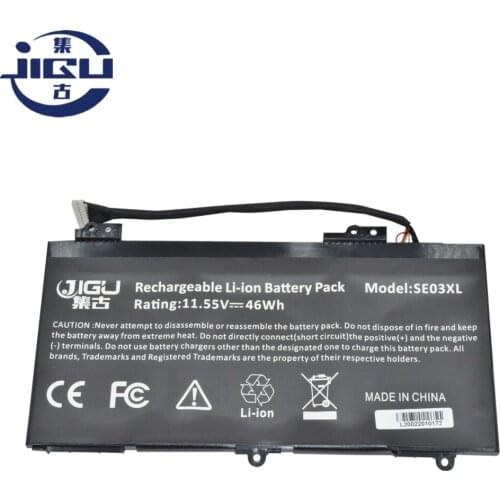 JIGU Laptop Battery 849568-541 HSTNN-UB6Z 849988-850 SE03041XL For HP For Pavilion 14-AL068TX W9T87EA X5Y99EA Y8J60PA Z1D21PA