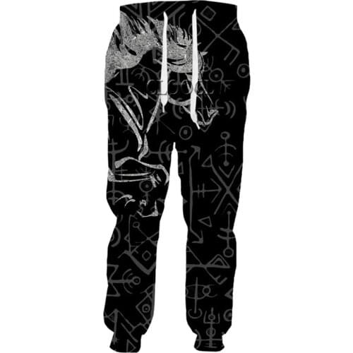 CLOOCL Newest Popular Viking Tattoo Horse Trousers Men Women 3D Print Casual Fashion Sweatpants Harajuku Jogging Pants