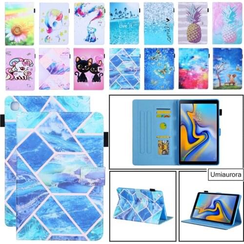Case For Samsung Galaxy Tab A 8 10.1 2019 SM T295 T515 Cover Funda Cartoon Tablet Stand Shell For Tab A7 Lite 8.7 T225 10.4 T505