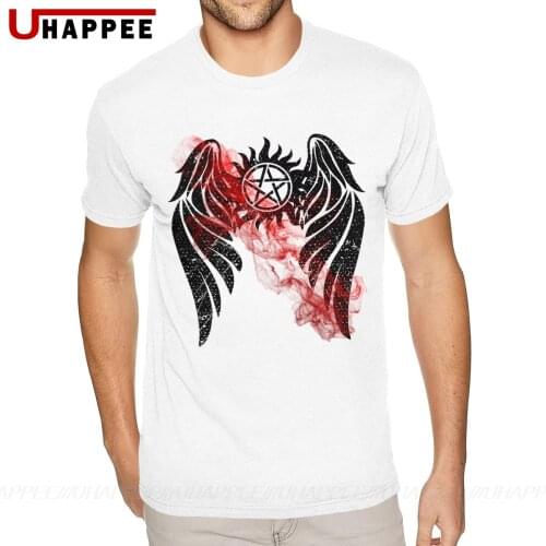 Supernatural T-Shirts Boys 2020 High Quality Shirts Mens Short Sleeves Discount Branded Merch
