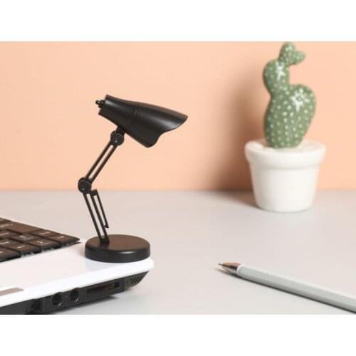 Book Lamp Mini Small LED Table Lamp Portable Clip-On Book Light Lamp Flexible Night Light Desktop Eye Protection Table Lamp