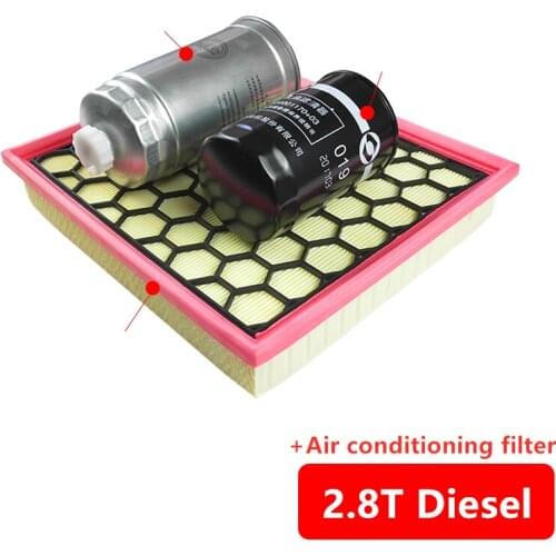 Filter kit air filter /Diesel filer /Oil filter/Air conditioning filter for SAIC MAXUS T60 2.8T Diesel Maintenance kit