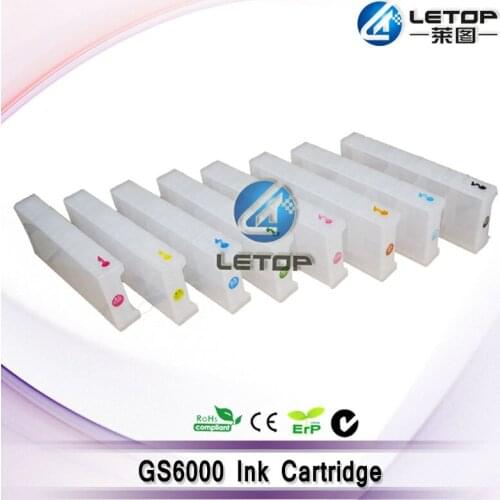 Letop spare parts gs6000 ink cartridge For T6241-T6248 solvent printer