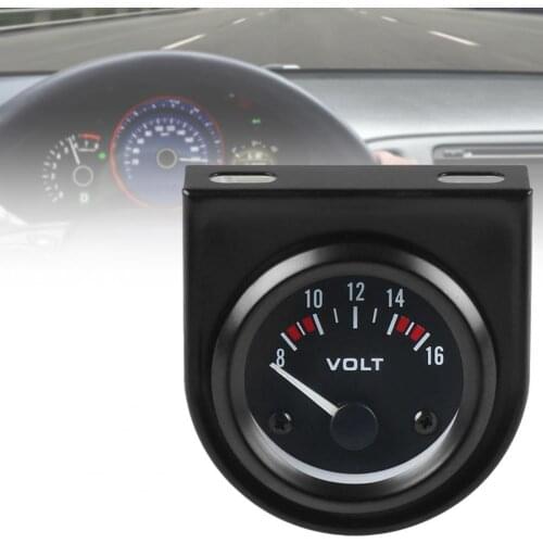 85% Hot Sales!!Car Gauge Sensitive Install Easily ABS Autogage Voltage Gauge for Car 12V 2Inch