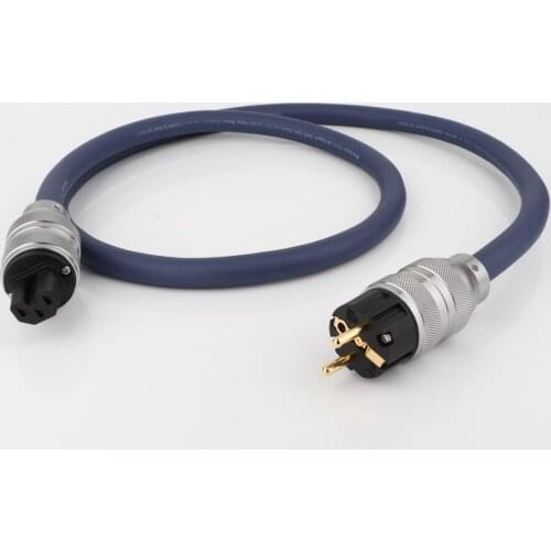 Monosaudio P902 5N Copper solid core conductor for audio video power cable with Gold plated Schuko plug connector