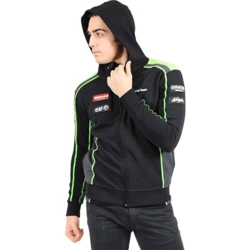 Mens motorcycle hoodie racing moto riding hoody clothing jackets men cross Zip jersey sweatshirts coat Clothes Driving Windproof