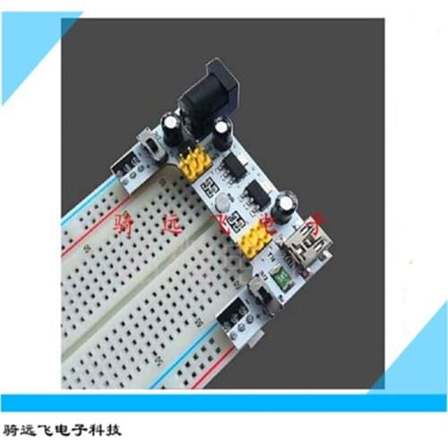 Breadboard dedicated power module 2 channels 5V/3.3V (breadboard not included)