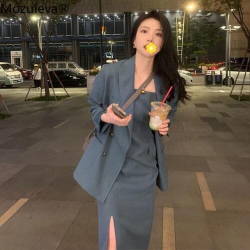 Suit dress female temperament of han edition in early spring the new royal elder sister wind two-piece brim minus age occupation