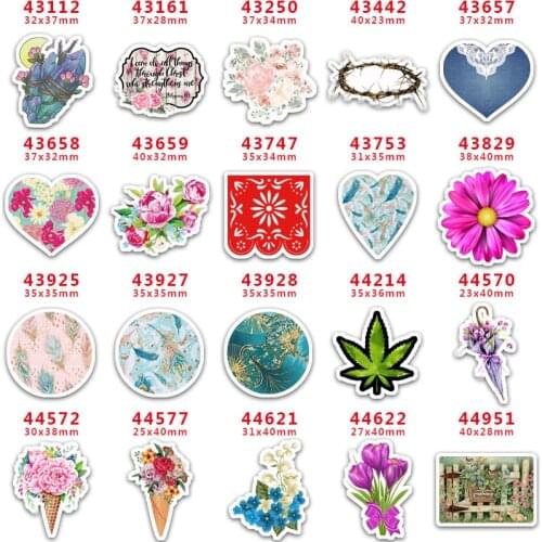 10 Pcs Cartoon Planar Resin Cabochons PR43112