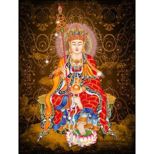 Diamond Embroidery 5d Painting Master Monk Xuanzang Full Square / Round Rhinestone Mosaic Cross Stitch Diamond Painting Pictures
