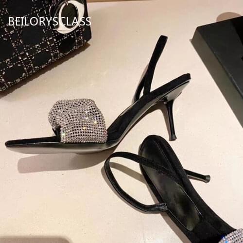 Женские туфли с ремешком BEILORYSCLASS China At AliExpress