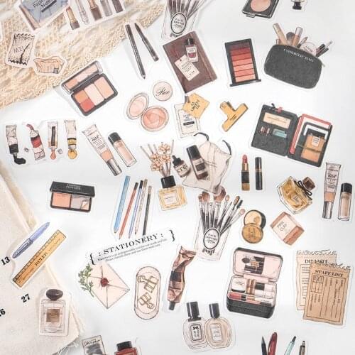 40 pcs/pack Good life list series Decorative Stickers Scrapbooking diy Stick Label Diary Stationery Album Cosmetics Sticker