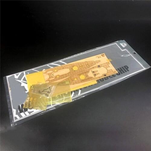 For 1/700 VeryFire VF700905 German H39 Hutten Mode Upgrade Parts Wooden Deck PE Masking Sheet Kit